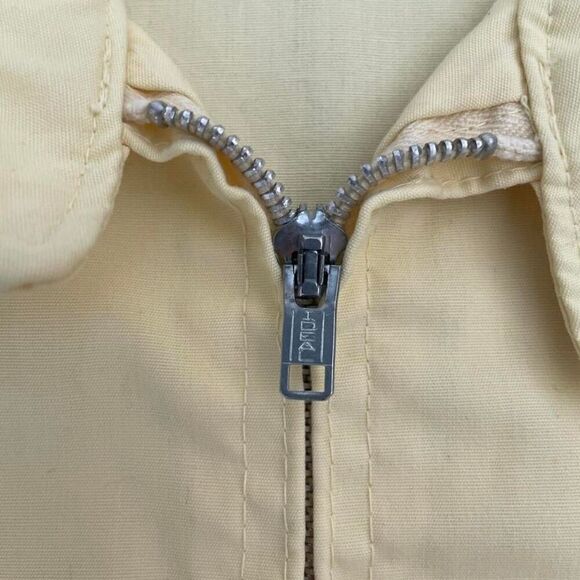 Vintage 60s Champion Running Man Yellow Bomber Jacket Ice Skating - Picture 5 of 8